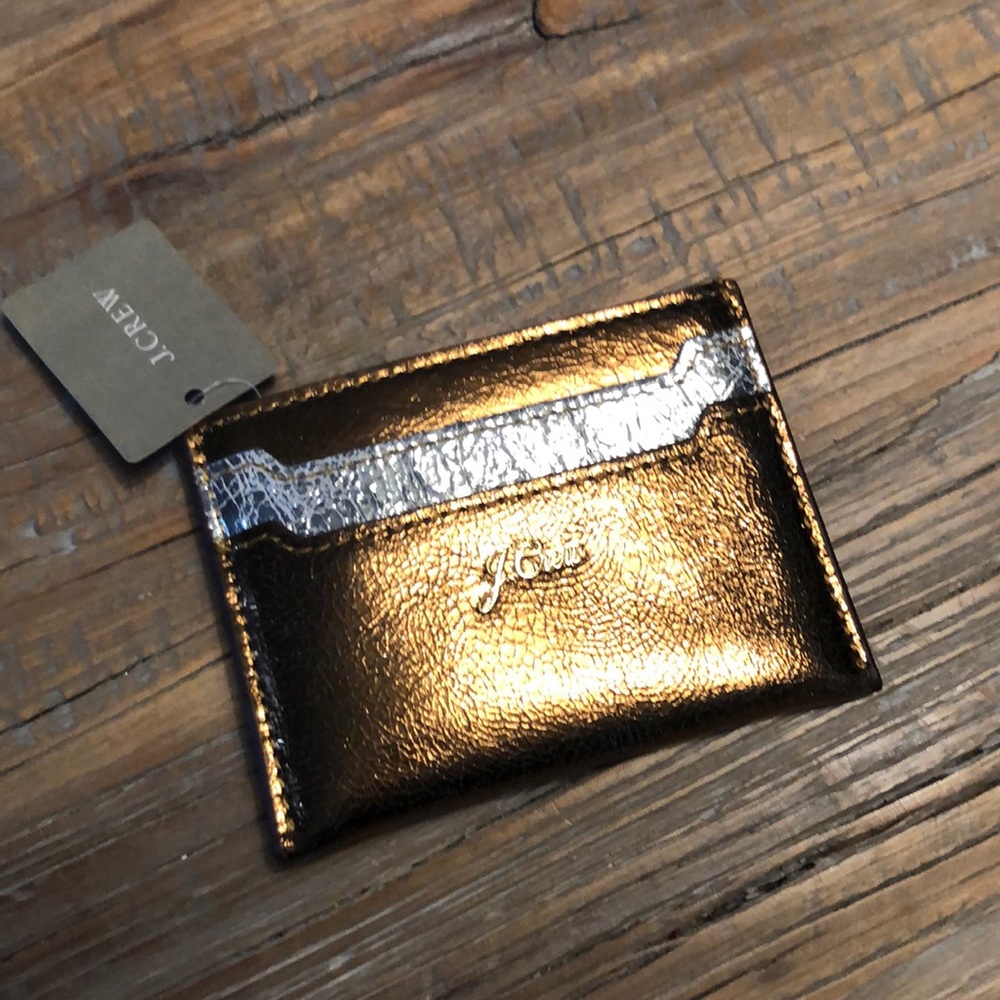 J Crew card holder